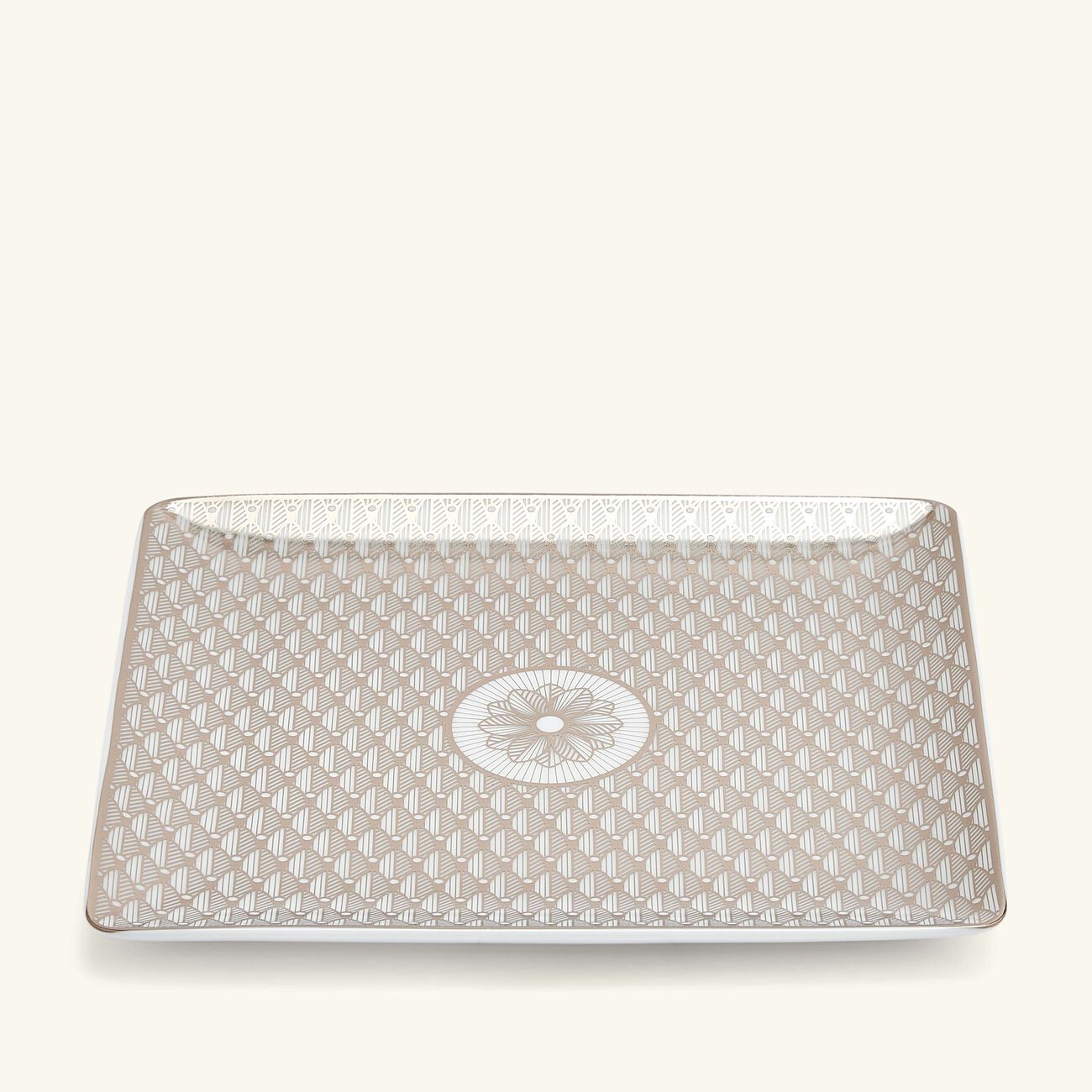 christofle malmaison imp riale tray rectangular silver 17x15cm