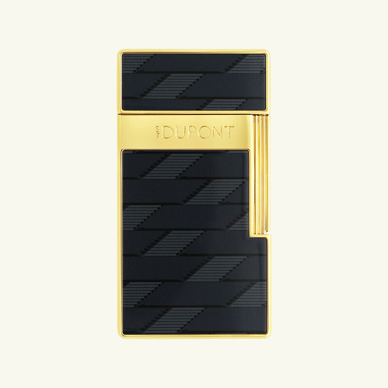 st dupont biggy monogram 1872 lighter black