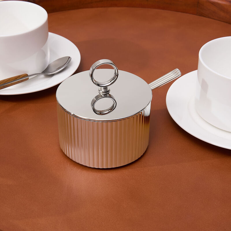 georg jensen bernadotte sugar bowl clear