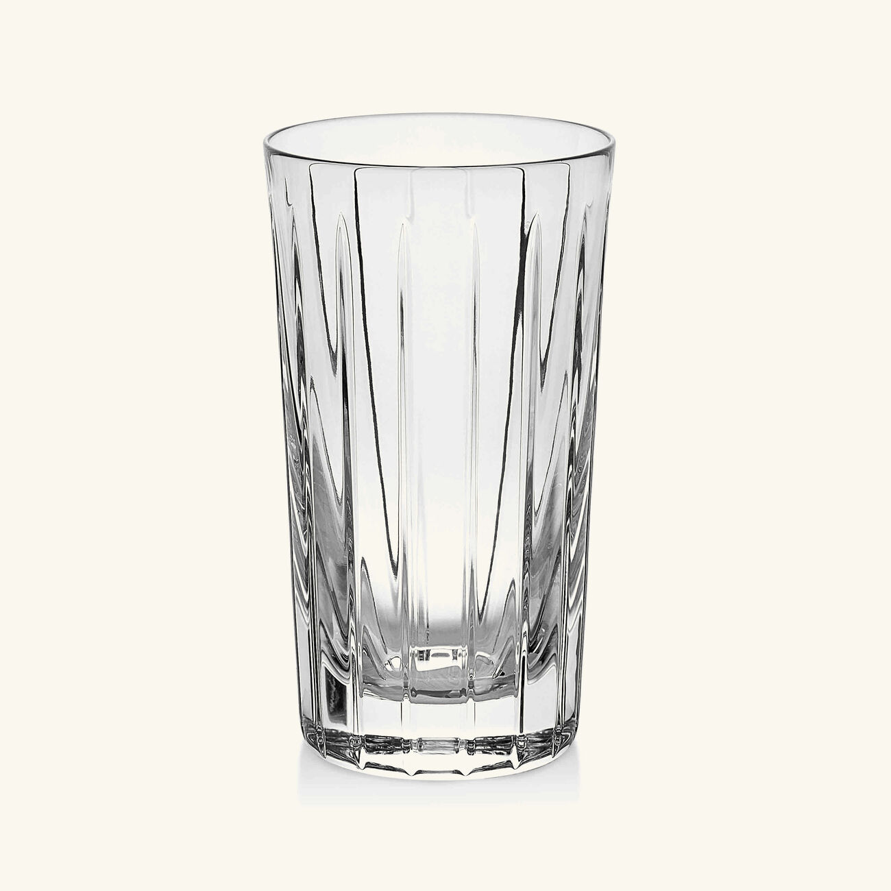 christofle iriana highball drinking glass clear