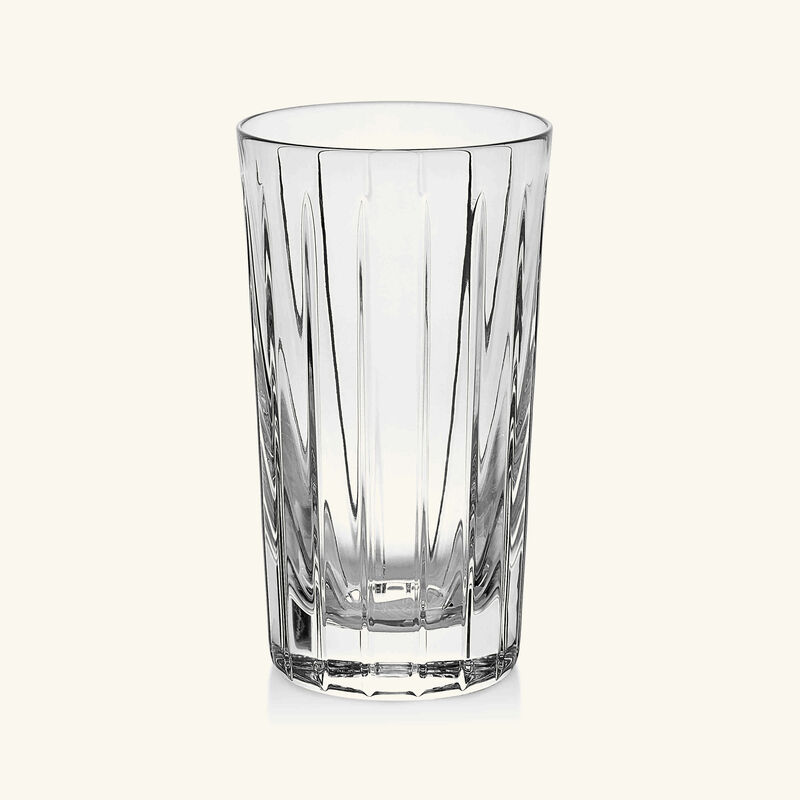 christofle iriana highball drinking glass clear