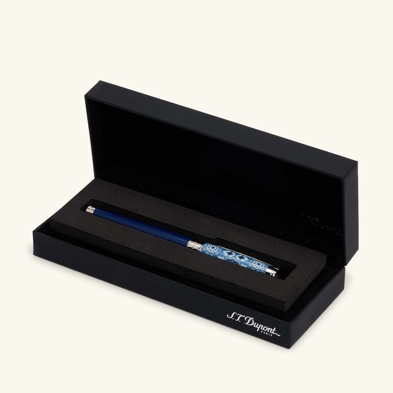 Alhambra Medium Eternity Ballpoint Pen Blue st dupont alhambra medium eternity ballpoint pen blue