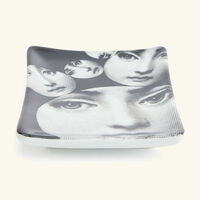 fornasetti tema e variazioni no 242 ashtray rectangular small grey
