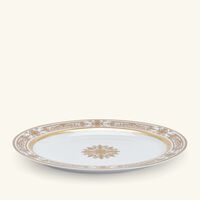 Aux Rois Serving Platter Oval Gold 33cm bernardaud aux rois serving platter oval gold 33cm