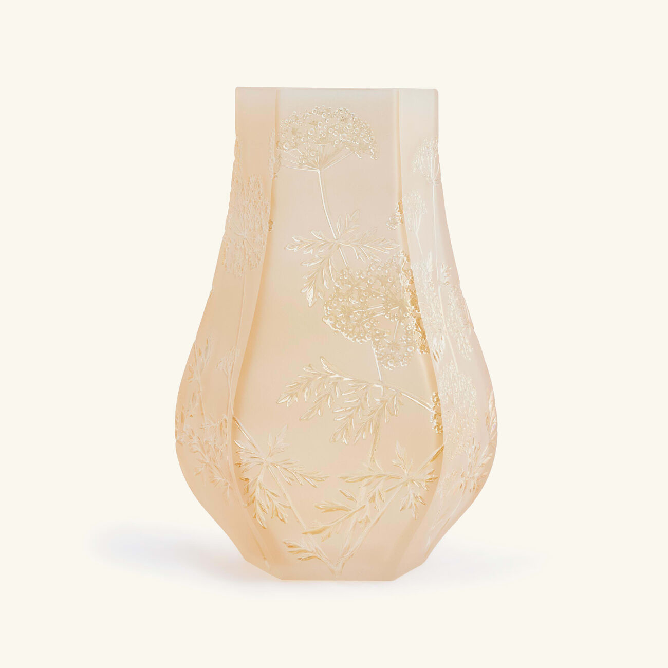Ombelles Vase Medium Gold lalique ombelles vase medium gold