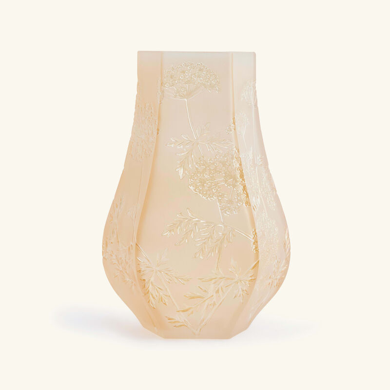 Ombelles Vase Medium Gold lalique ombelles vase medium gold