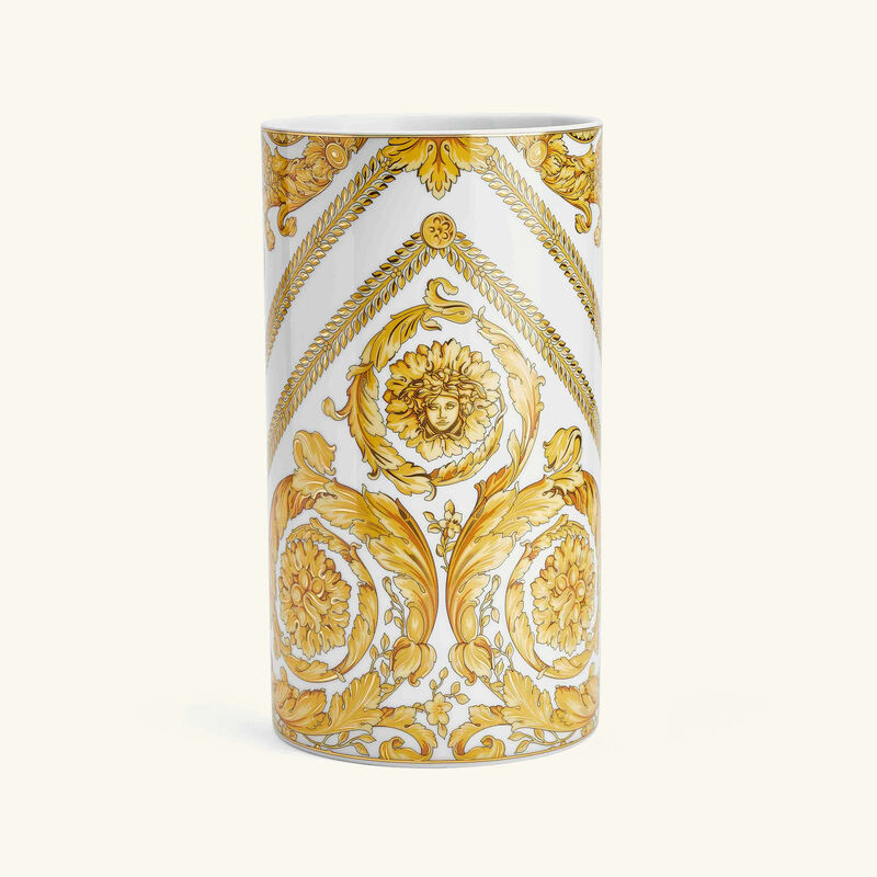 versace medusa rhapsody vase medium white