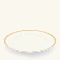 christofle malmaison or soup plate gold 23cm