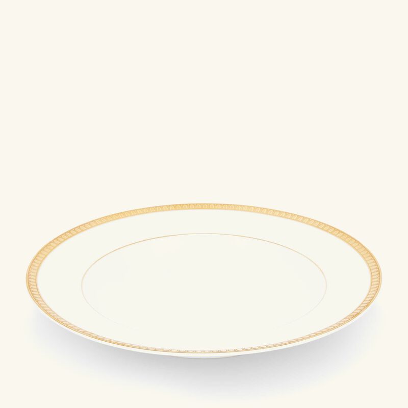 christofle malmaison or soup plate gold 23cm