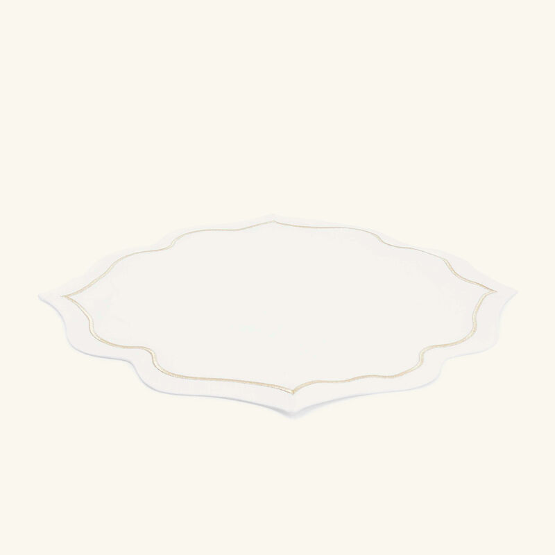 catherine denoual arabesque placemat gold set of 6