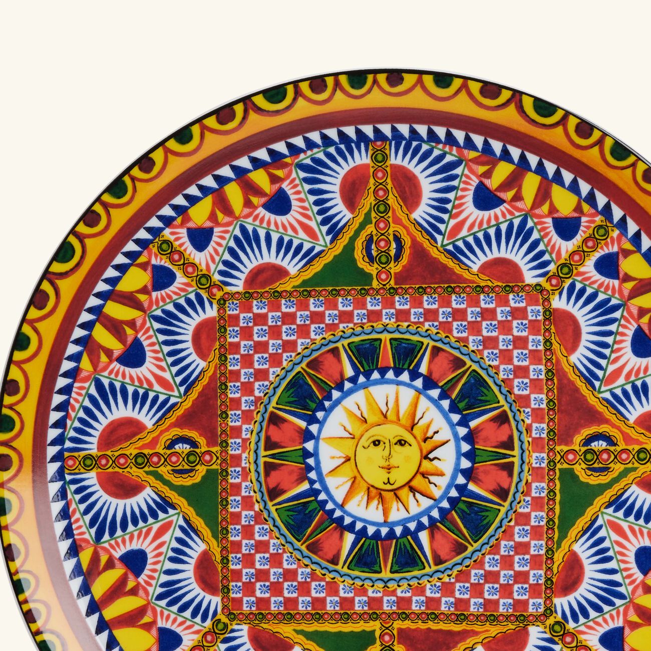 dolce gabbana casa carretto charger plate round 31cm set of 2
