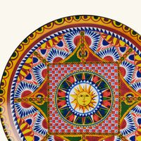 dolce gabbana casa carretto charger plate round 31cm set of 2