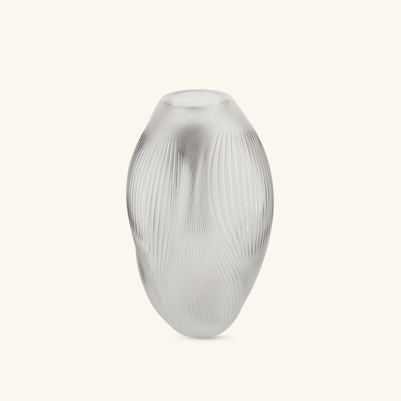 lalique alize vase medium clear