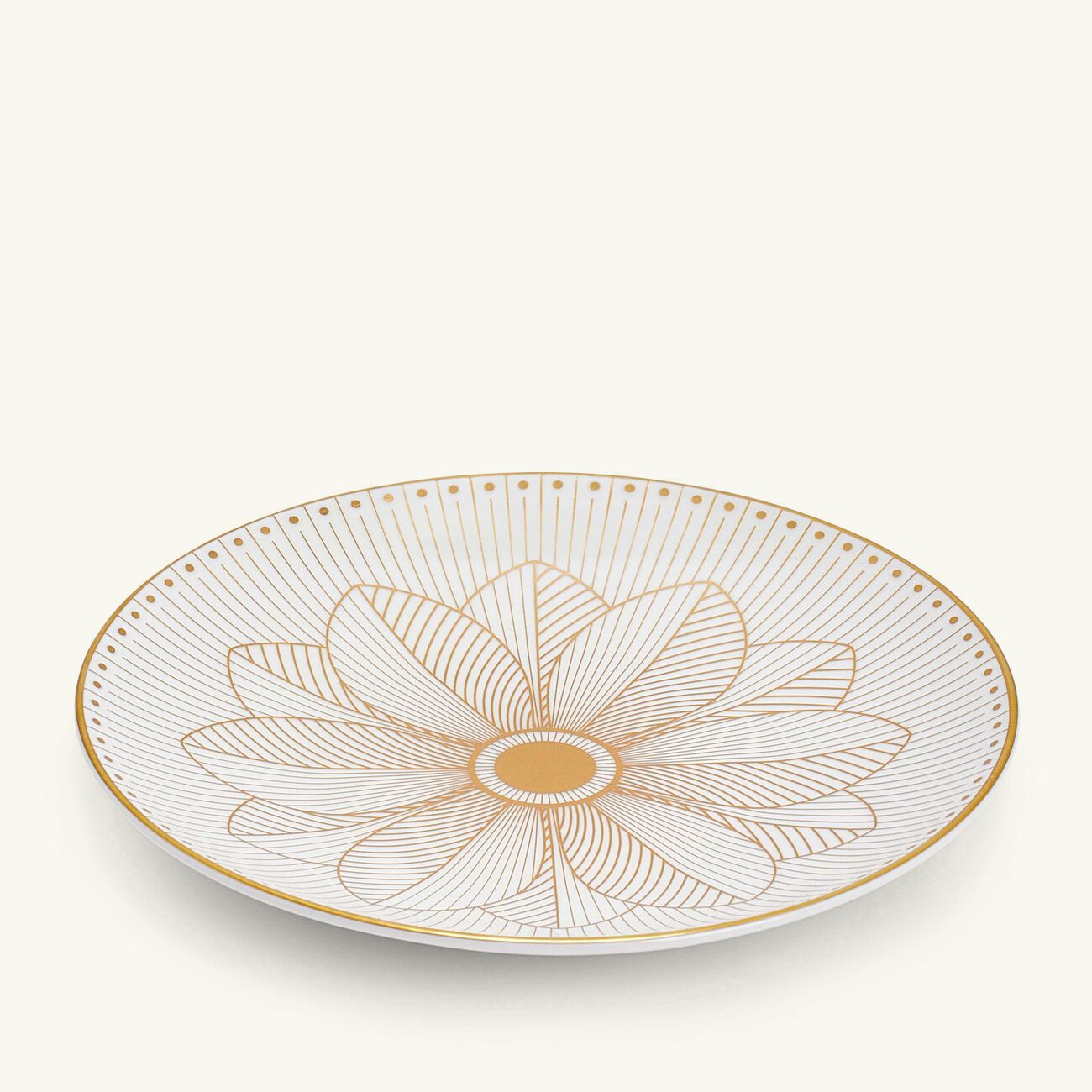 christofle malmaison imp riale bread plate round gold 16cm