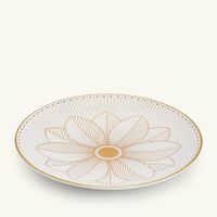 christofle malmaison imp riale bread plate round gold 16cm