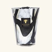 baobab collection stones marble candle max 24