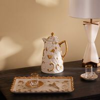 villari taormina coffee   tea pot gold