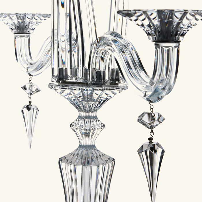 baccarat mille nuits candlelabra clear