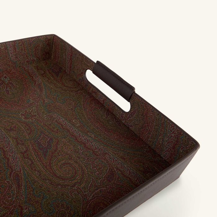 Arnica Serving Tray Square Brown 41x32cm etro arnica serving tray square brown 41x32cm