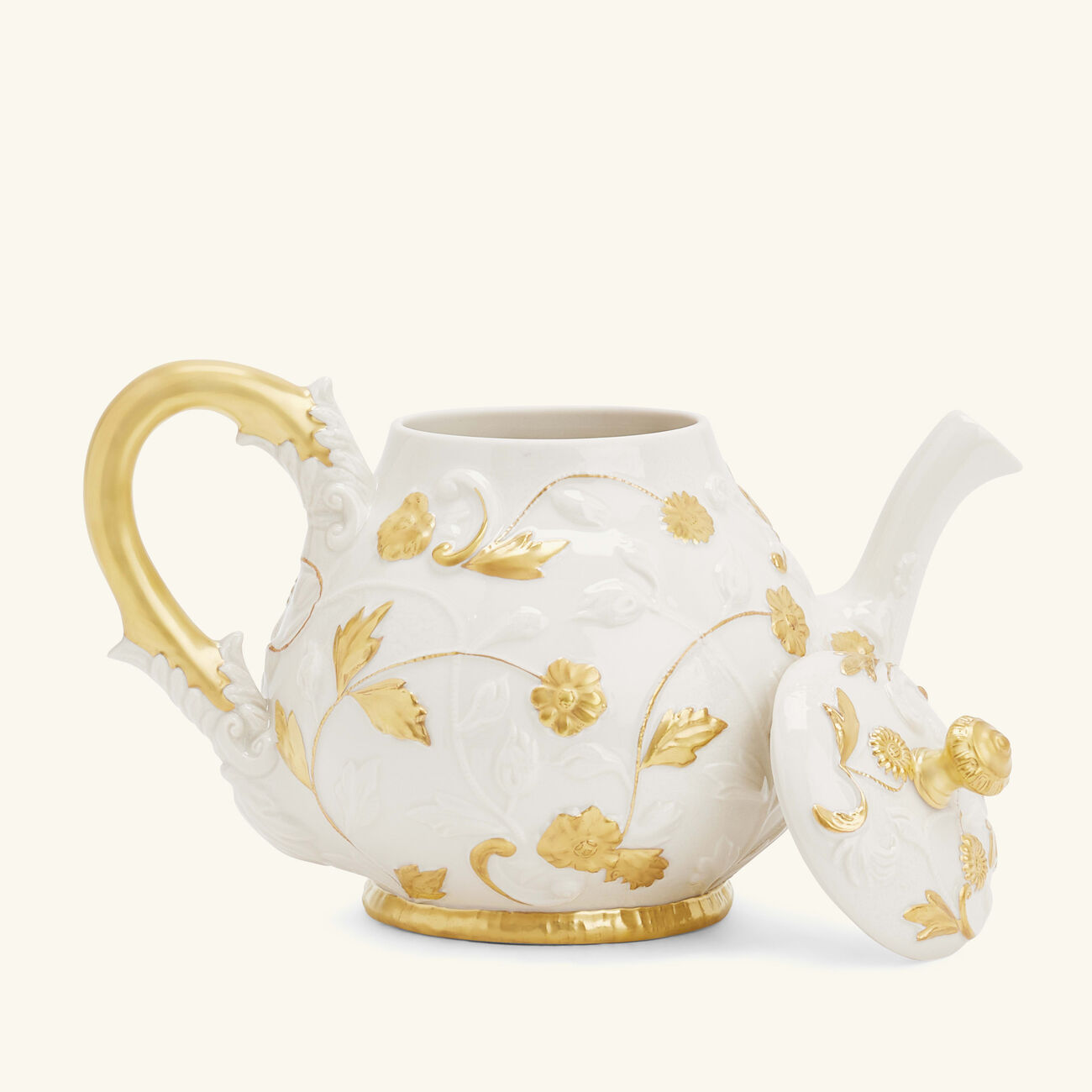 Taormina Tea Pot White villari taormina tea pot white