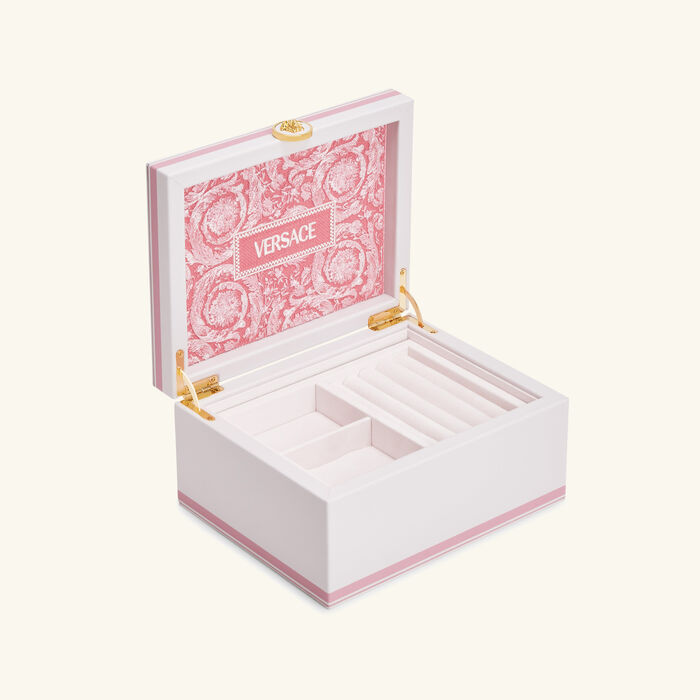 versace barocco jewelry box pink
