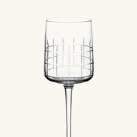 Graphik Wine Glass Clear christofle graphik wine glass clear