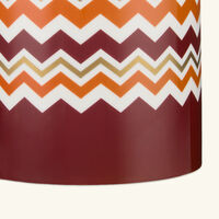 missoni home iconic vase round large multicolor