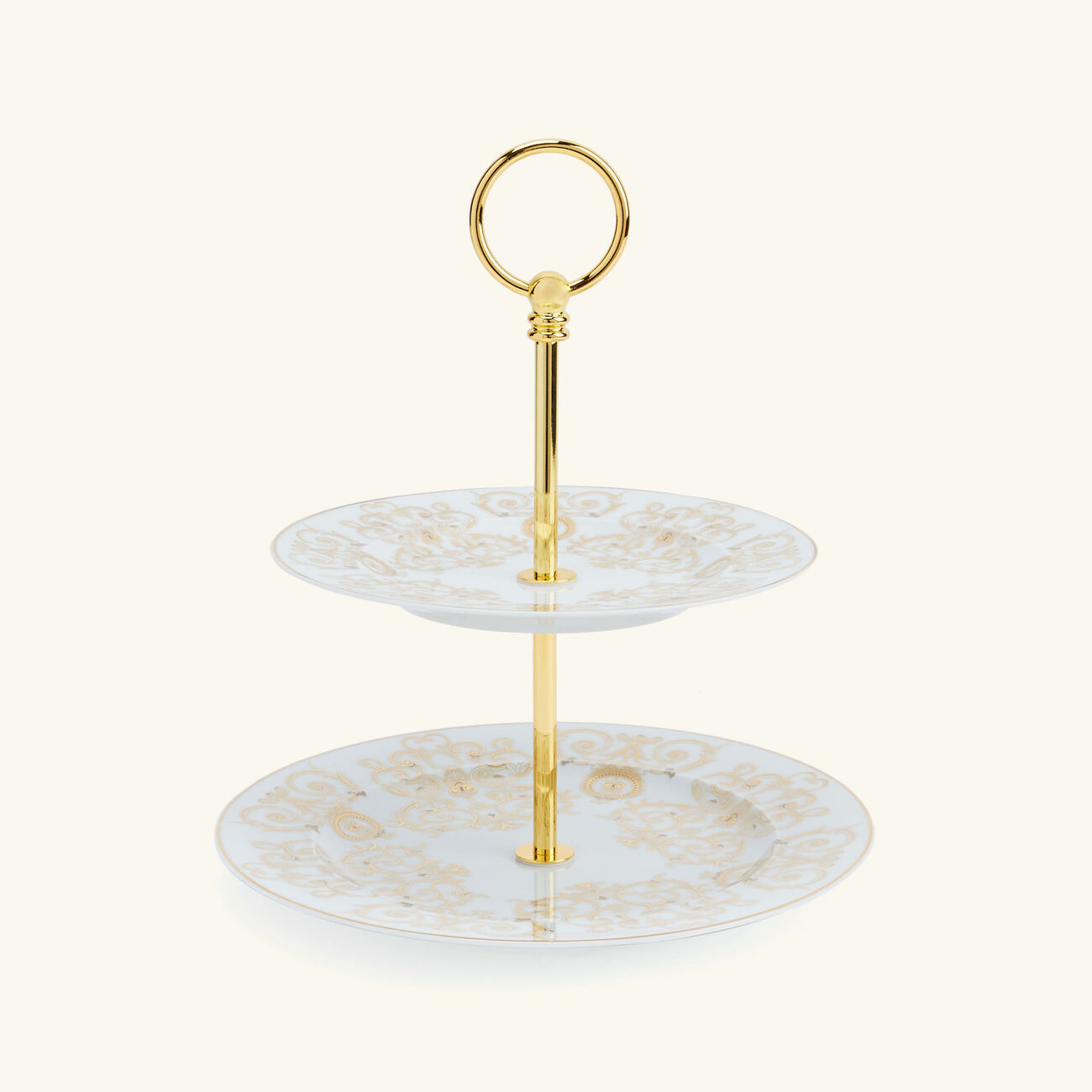 versace medusa gala etagere cake stand white