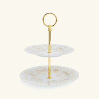 versace medusa gala etagere cake stand white