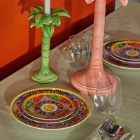 dolce gabbana casa carretto sun bread plate round 17cm set of 2