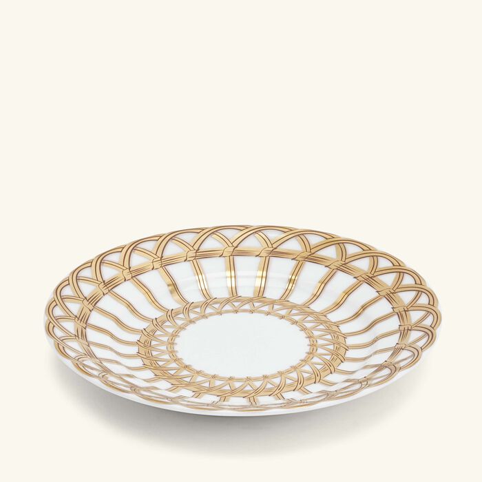 pinto paris vannerie bread plate gold 15cm