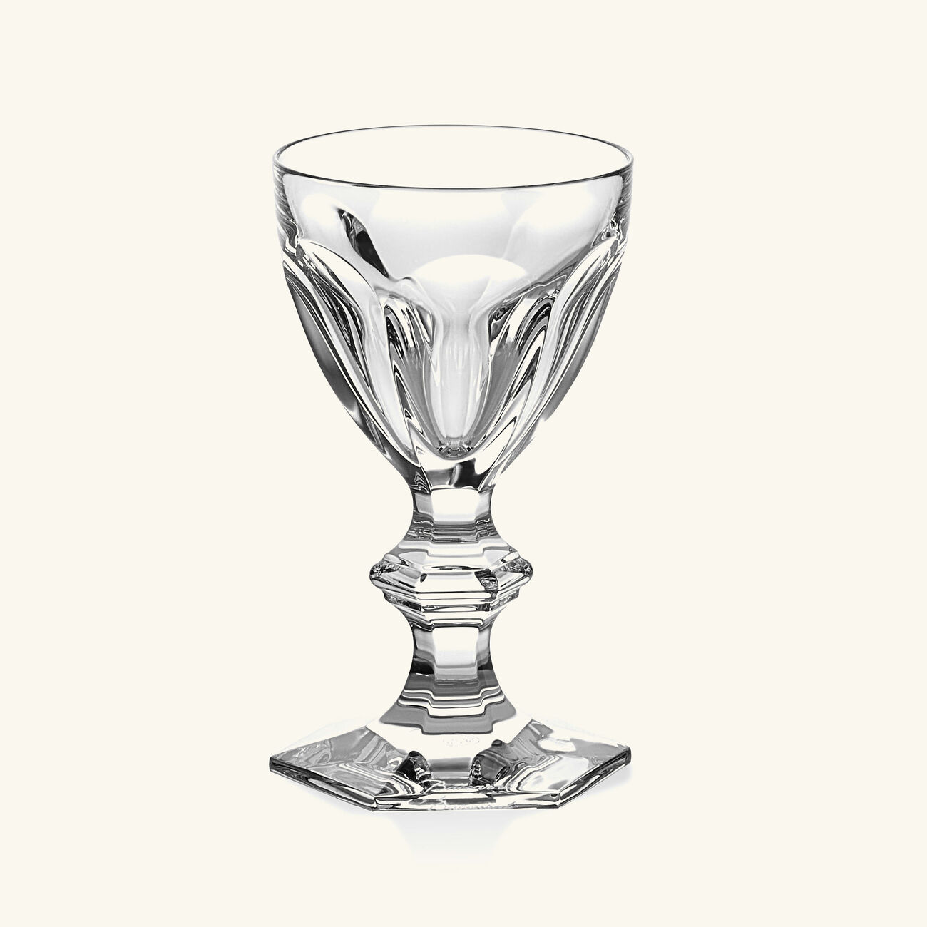 baccarat harcourt 1841 wine glass clear