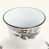 ginori 1735 oriente italiano vase medium grey