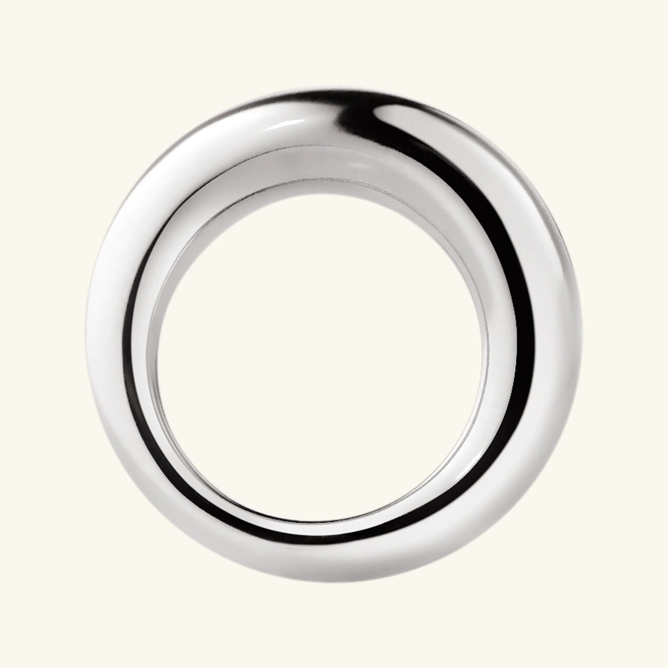 Idole de Christofle Bangle Ring Sterling Silver Size 51 idole de christofle bangle ring sterling silver size 51