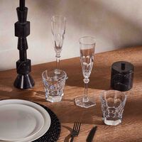 baccarat harcourt eve champagne glass clear set of 2