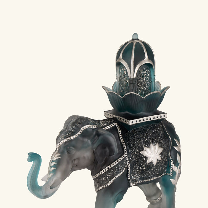 Shalmara Elephant Sculpture Limited Edition Blue daum shalmara elephant sculpture limited edition blue