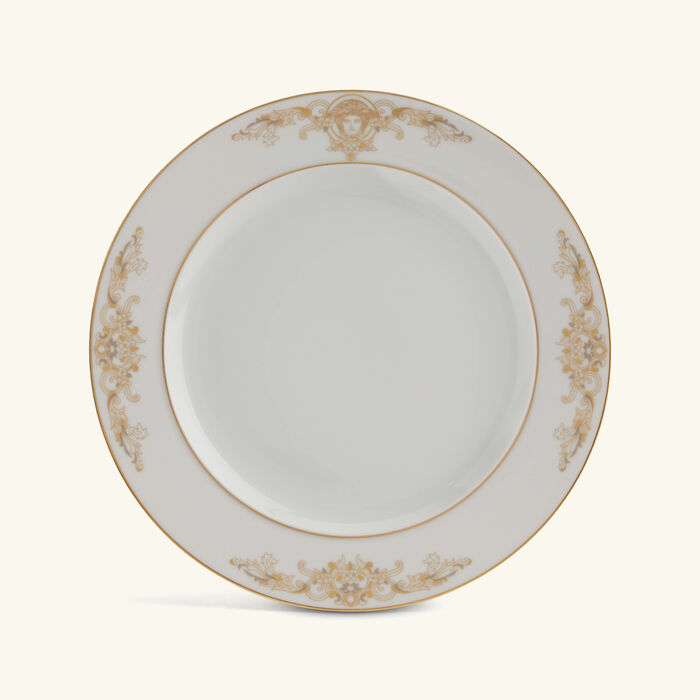 versace medusa gala dessert plate round white 22cm