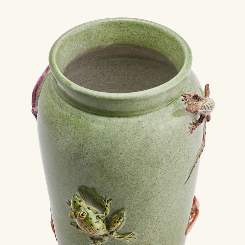 etro blooming vase medium green