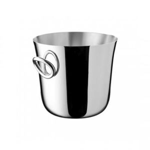 Vertigo Silver Plated Cooler Bucket, medium