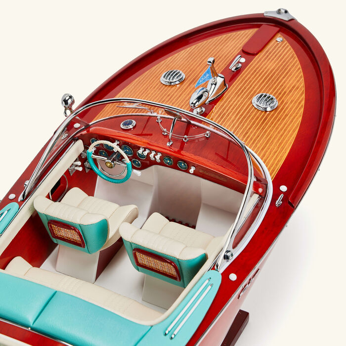 kiade riva aquarama special model boat extra large red