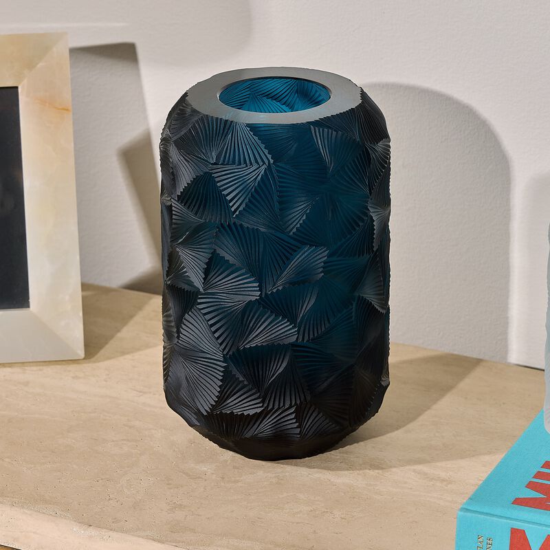 ruckl metropolis monumenta vase aquamarin