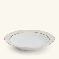 bernardaud sauvage blanc serving bowl gold 29cm