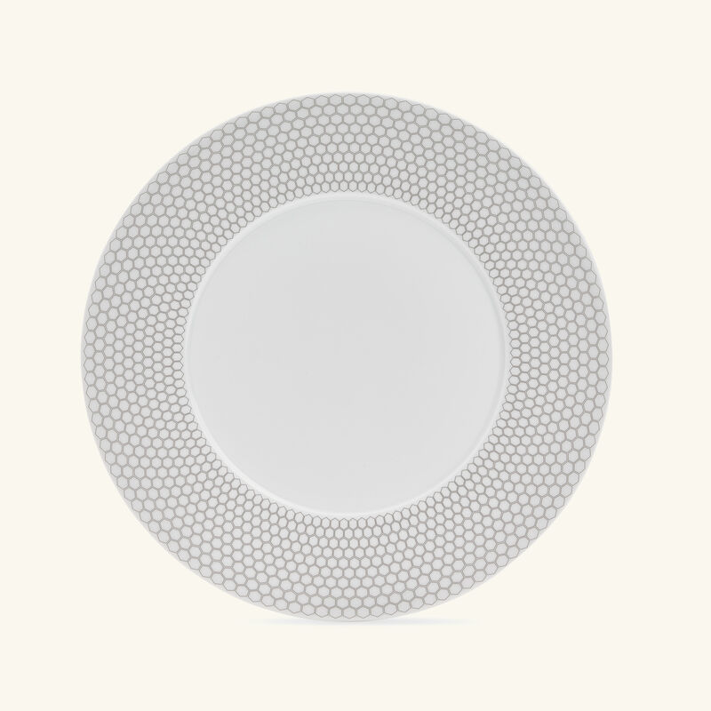 Madison 6 Dinner Plate Round Grey 27cm christofle madison 6 dinner plate round grey 27cm