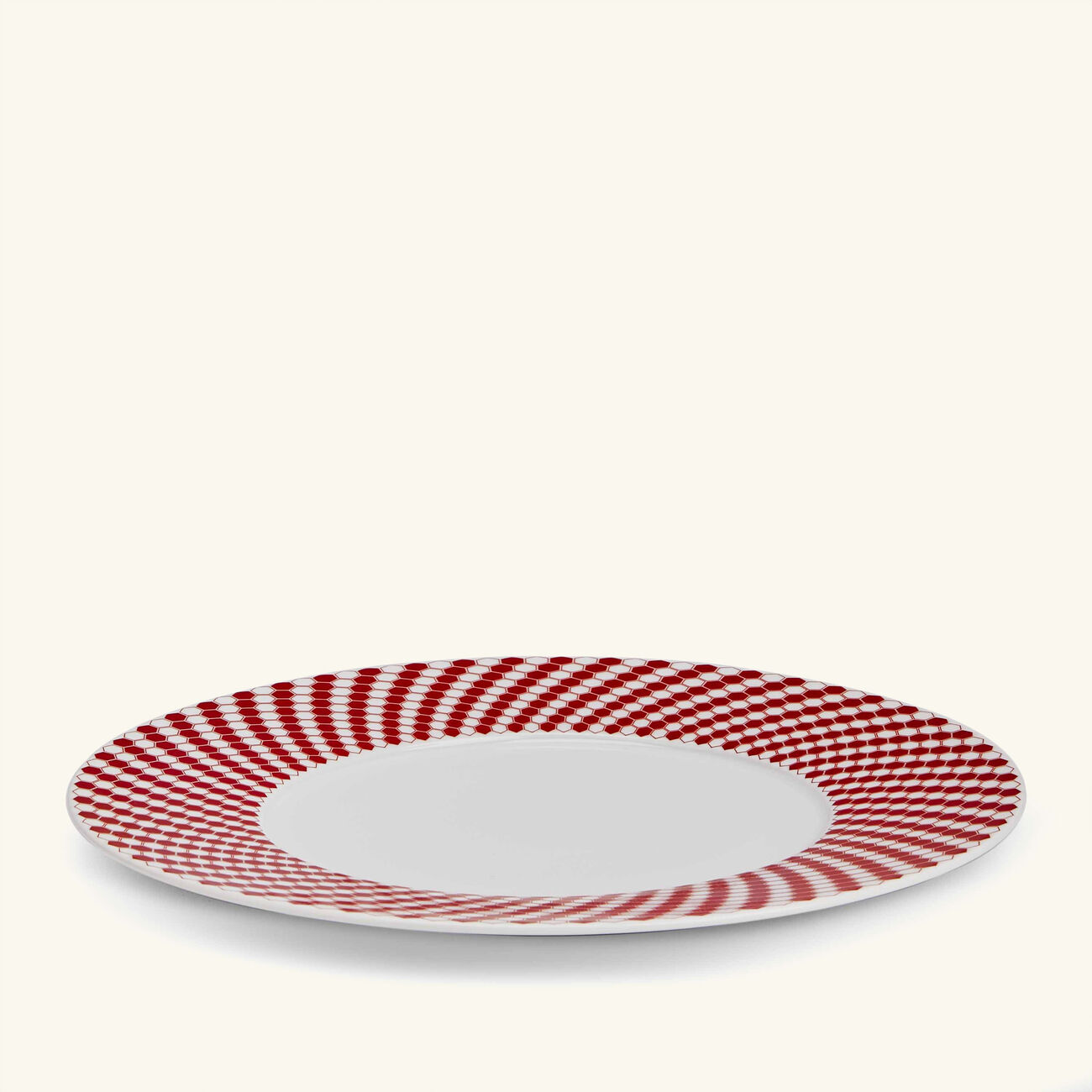 Madison 6 Dessert Plate Round Red 21cm christofle madison 6 dessert plate round red 21cm