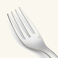 christofle infini universal medium fork silver plated