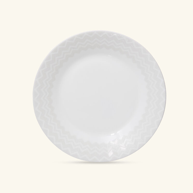 missoni home zig zag soup plate white 22 cm set of 2