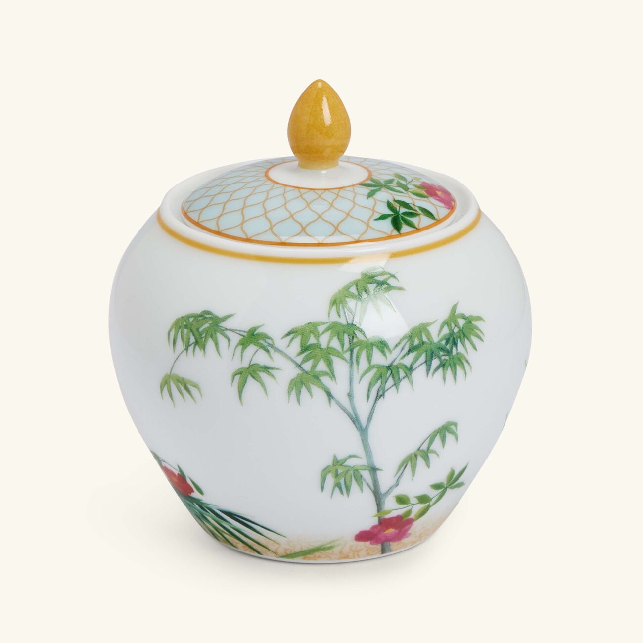 bernardaud tropiques sugar bowl blue