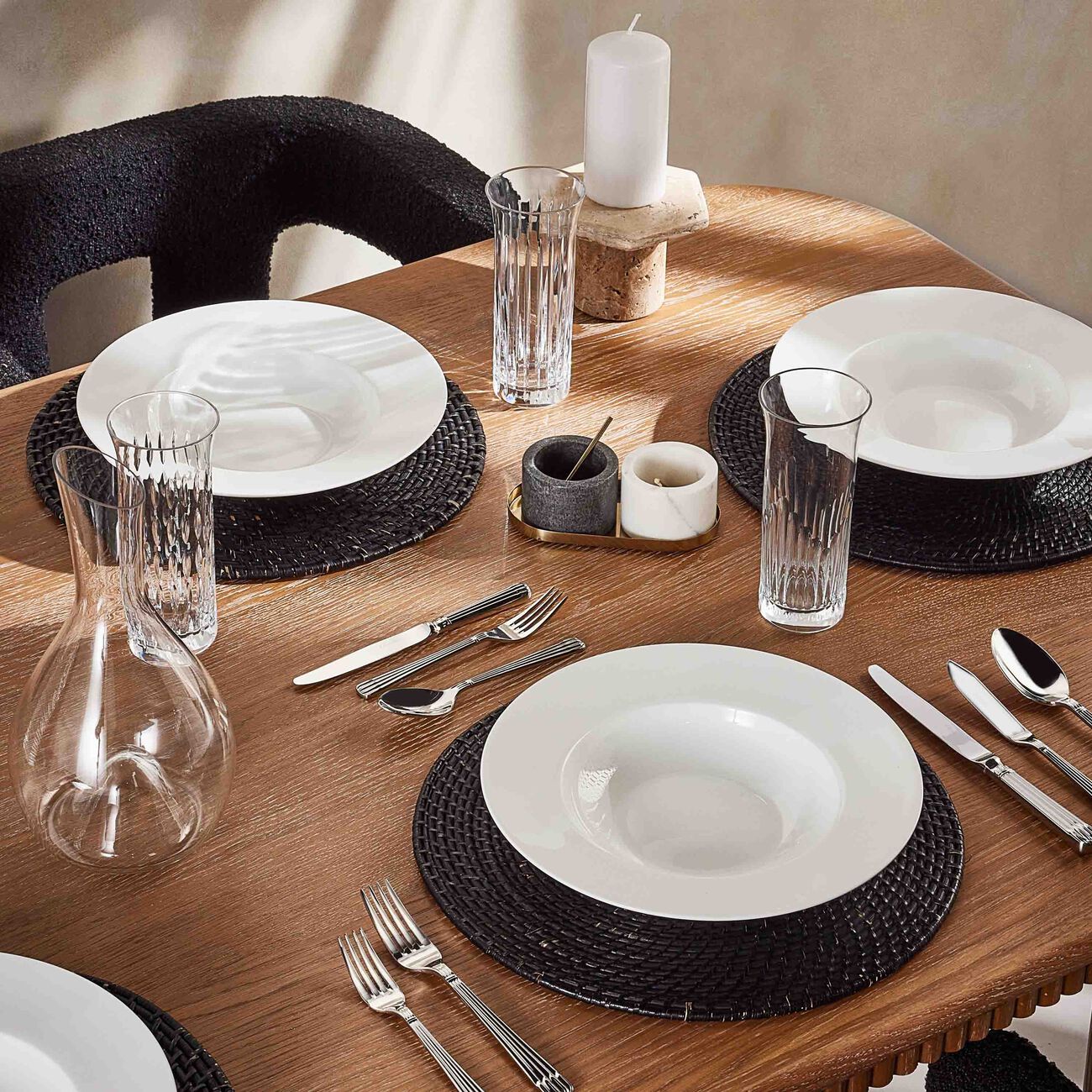 christofle osiris 110 piece flatware set with chest stainless steel