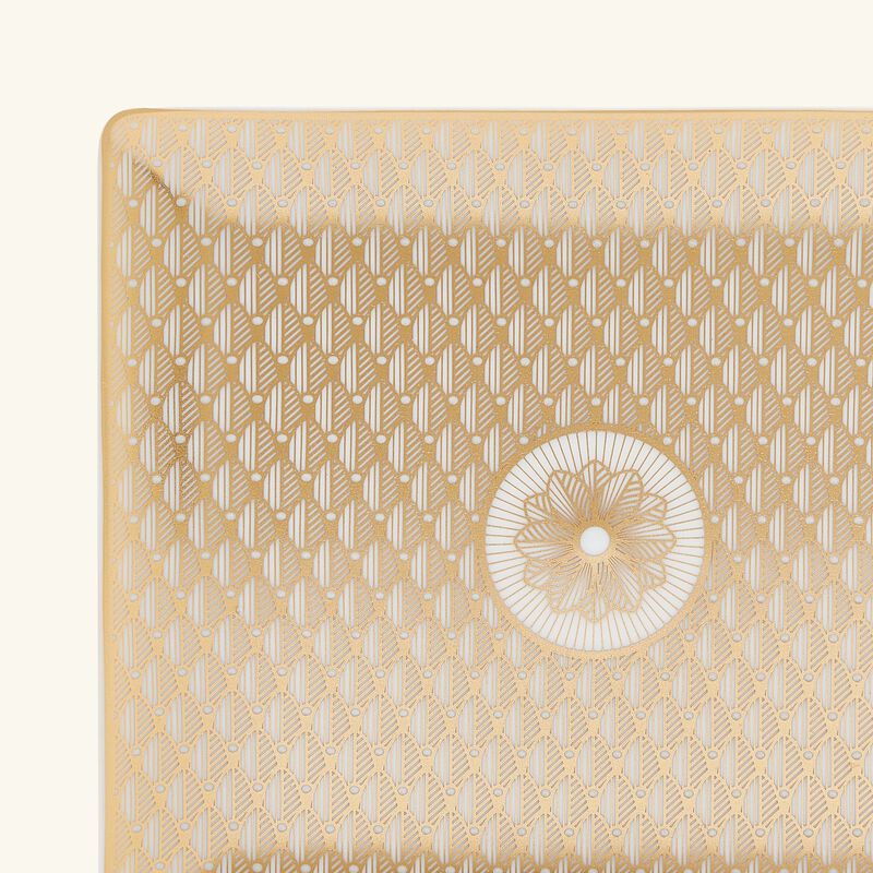 Malmaison Imp�riale Tray Rectangular Gold 17x15cm christofle malmaison imp riale tray rectangular gold 17x15cm