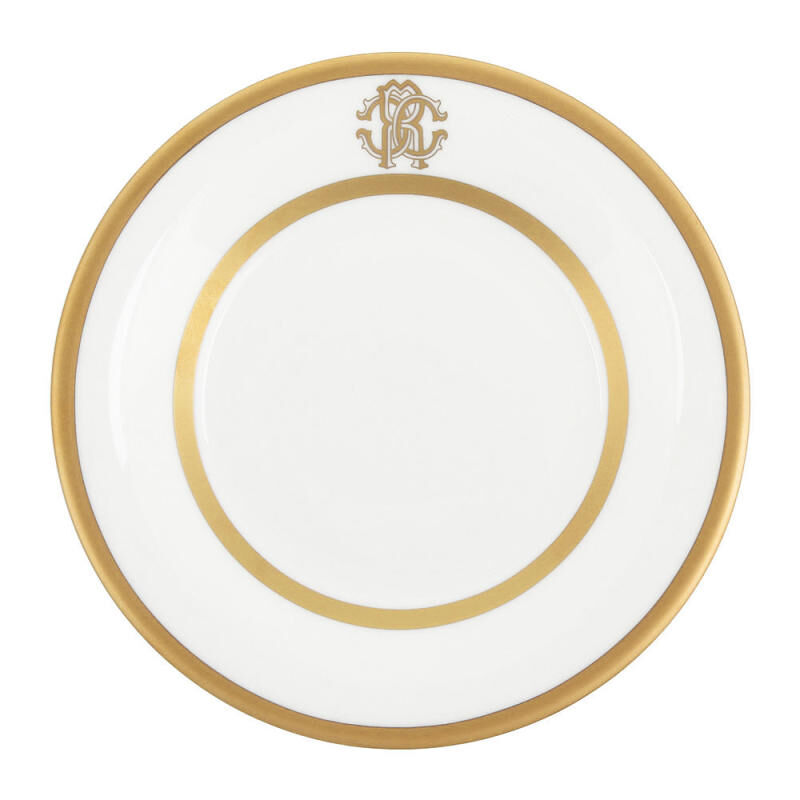 Silk Gold Bread/Butter Plate, large